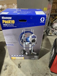 lot 25 image: NIB Graco Magnum ProX19 Airless Paint Sprayer