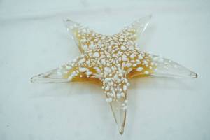 lot 73 image: Hand-Blown Art Glass Starfish Figurine
