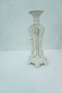 lot 76 image: 14 Pedestal Candle Holder. Ornate