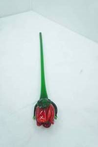 lot 239 image: Art Glass Flower, Hand-Blown