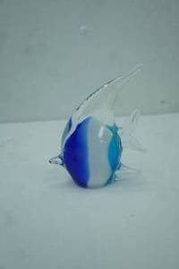 lot 410 image: Vintage Murano Angelfish Sculpture