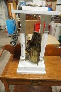 lot 476 image: Decorative Lantern with Gnome Figurine