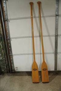 lot 486 image: Crooked Creek Paddle Company Wooden Oars