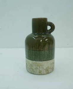 lot 527 image: Green Jug with Distressed bottom, 9 x 5