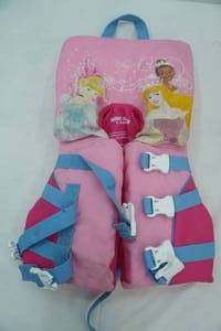 lot 579 image: Disney Princess InfantChild Life Jacket. 0-50 lbs.