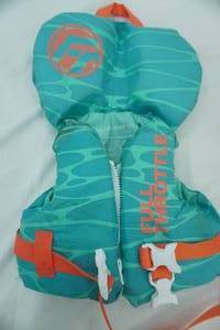 lot 581 image: Full Throttle InfantToddler Life Jacket. less than 30lbs