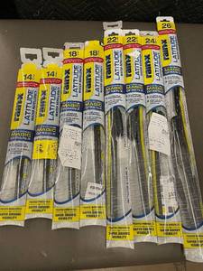 lot 28 image: Latitude Water Repellency Wiper Blades - Assorted Lengths 14-26 in
