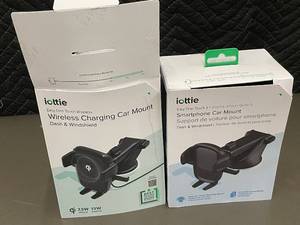 lot 36 image: iOttie Easy One Touch 5 Wireless Charging Car Mounts - Dash & Windshield (2-Pack)
