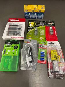 lot 40 image: HELLA H7LL Long Life 12V 55W PX26d Bulbs (3-Pack)  Hyper Tough Spark Plug Socket Set (3-Piece)