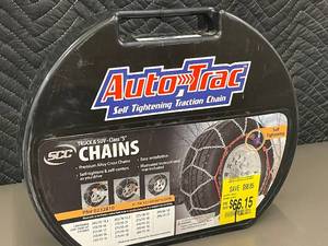 lot 51 image: SCC AutoTrac Self-Tightening Traction Chains PN 0232810 - Truck & SUV Class S