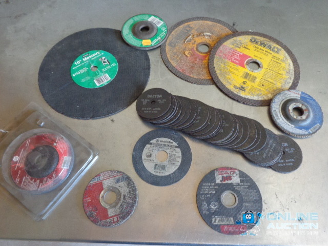 lot 27 image: Boston Cut Off Wheels, Masonry Wheels and Chop Wheels