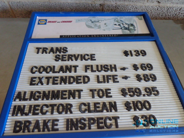 lot 28 image: Display Sign