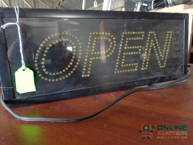 lot 37 image: Sign and Clock
