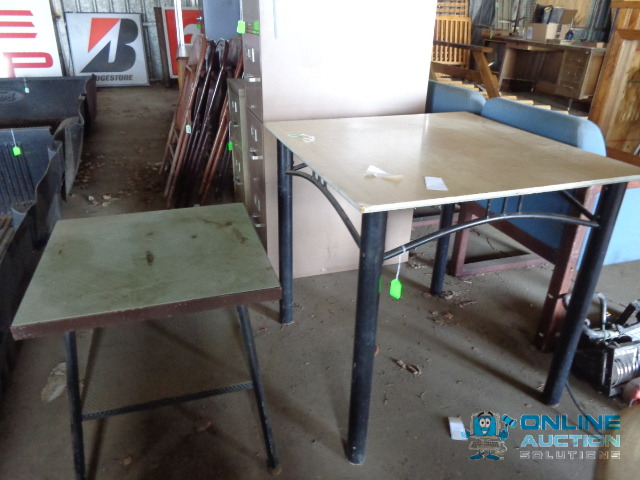 lot 50 image: Chair and (2) Tables