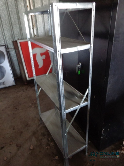 lot 55 image: Metal Shelf