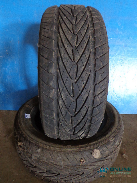 lot 97 image: (2) Kumho Ecsta Tires