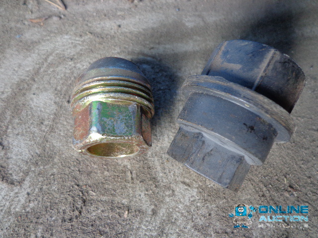 lot 70 image: (4) Chevy Truck Hubcap Covers