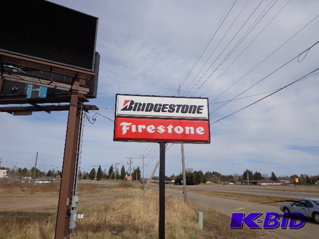 lot 120 image: Firestone Outside Sign