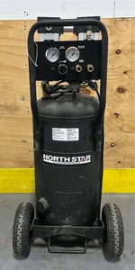 lot 16 image: NorthStar Portable Quiet Electric Air Compressor Msrp $499.99