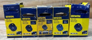 lot 50 image: Irwin Hole Saw lot of 5