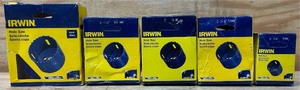 lot 52 image: Irwin Hole Saw lot of 5