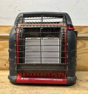 lot 90 image: Mr. Heater Big Buddy IndoorOutdoor Propane Heater, 18,000 BTU, Model# MH18B
