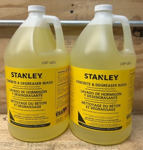 lot 93 image: Stanley Concrete & Degreaser Wash lot of 2