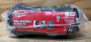 lot 118 image: Milwaukee High-Dexterity Polyurethane Dipped gloves M (12 pairs)