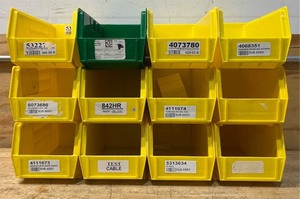 lot 130 image: AkroBins lot of 12