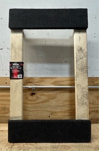 lot 157 image: Ironton 1000-LB. Capacity 30IN. X 18IN. Carpeted Movers Dolly