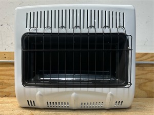 lot 160 image: Mr. Heater 30,000 BTU Vent-Free Blue Flame Dual Fuel Indoor Space Heater