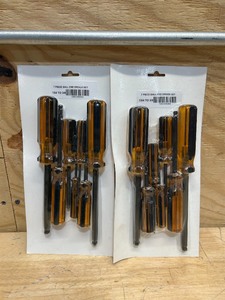 lot 206 image: 7 piece ball end driver set (lot of 2)