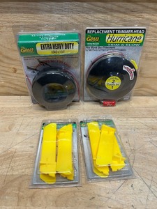 lot 227 image: Grass Gator Replacement trimmer heads and blades (lot of 4)