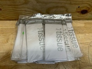 lot 232 image: DDI 1064620 Paper Craft Solid Gift Tissue - White Case of 48