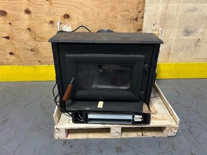 lot 300 image: Comfort Glow Wood Burning Fireplace Insert MSRP $1400 (untestedsold as is)