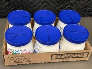 lot 18 image: Jet-Puffed Marshmallow Creme Jars - 6 Jars, 7 oz Each (198 g)
