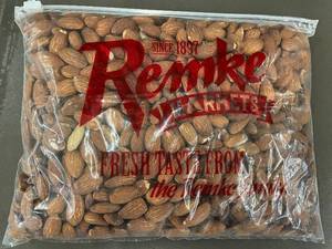 lot 115 image: NE 1 - Lightly Salted Almonds 2 Pound Bag