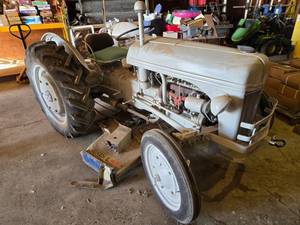 Ford 8N Tractor with Woods L59 Mower Attachment, Includes 3 PT Arms