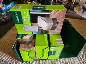 lot 64 image: Gardenline Patio Chair Cover Lot including Model #22563-20 for patio chairs up to 28 x 26 x 40