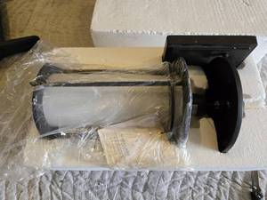 lot 83 image: The Great Outdoors Dorian Bronze Outdoor Wall Mount Light Fixture