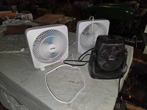 lot 220 image: Airtek and Sunbeam Fans