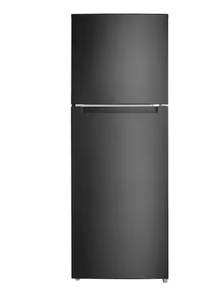 lot 7 image: Vissani 10.1 cu. ft. Top Freezer Refrigerator in Black, Garage Ready