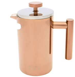 lot 201 image: Wolfgang Puck 20 oz. Stainless Steel French Press Coffee Maker