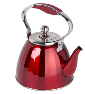 lot 256 image: LOT OF 2 Wolfgang Puck Stainless Steel Petite Kettle