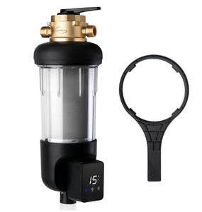 lot 307 image: iSpring WSPARJ-BP NSF Certified, Spin-Down Sediment Water Filter with Bypass, Upgraded Clear Housing, Jumbo Size, Flushable and Reusable