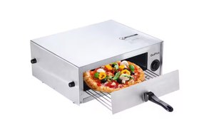 lot 324 image: Costway Kitchen Commercial Pizza Stainless Steel Counter Top Snack Pan Oven Bake