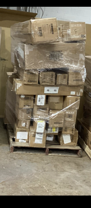 lot 149 image: Costway Bathroom Wall Cabinet Medicine Storage Organizer with Adjustable Shelf & 2 Doors