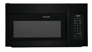 lot 58 image: FRIGIDAIRE 30 In Over-The-Range Black Microwave 1.8 cu. ft. Capacity