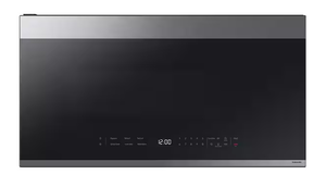 lot 60 image: Bespoke Smart 2.1 cu. ft. 1000 W Stainless Steel Over-the-Range Microwave with Auto Connectivity and SmartThings Cooking