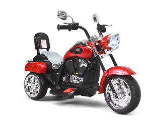 lot 286 image: Costway 3 Wheel Kids Ride On Motorcycle 6V Battery Powered Electric Toy Red